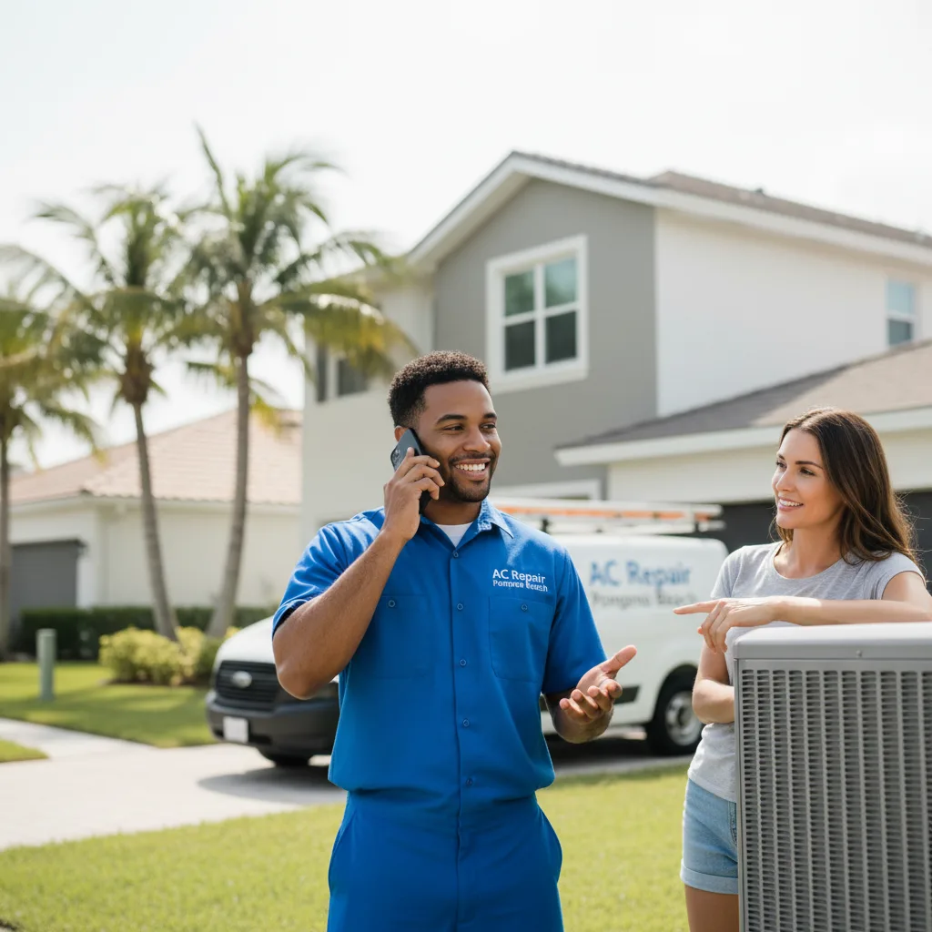 AC Repair Pompano Beach customer support in Alexandria